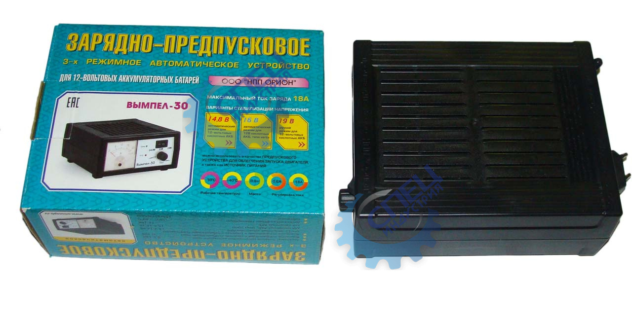 ЗУ  12V, 0-18A (Орион) Вымпел-30 улучшенный аналог PW325 стр инд 3 режима