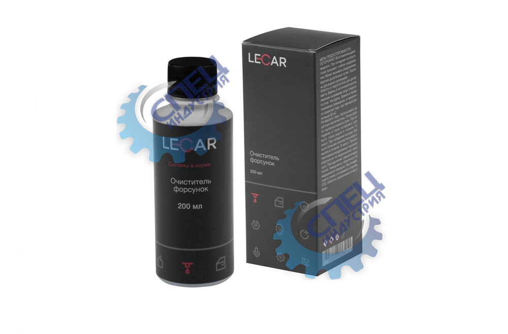 Очиститель форсунок 200 мл (LECAR) в бак для дизеля