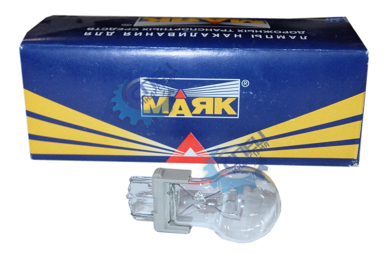 Лампа 12V27W (Маяк) (иномарки) W2.5x16d 61156 