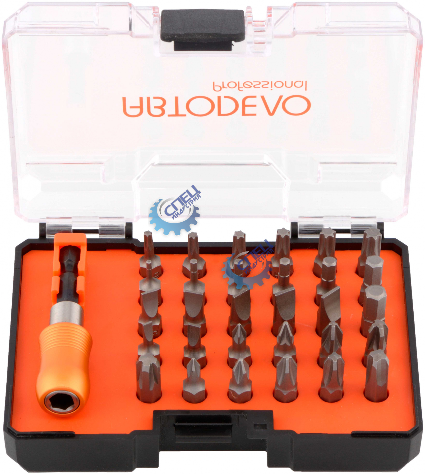 Вставки набор разнопрофильные 1/4" 31 пр (АвтоДело) Professional (13807) 40643