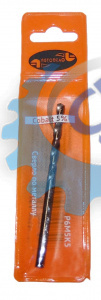 Сверло по металлу Р6М5К5 d12,0 мм (АвтоДело) Professional (15243) 40871  (Cobalt 5%)