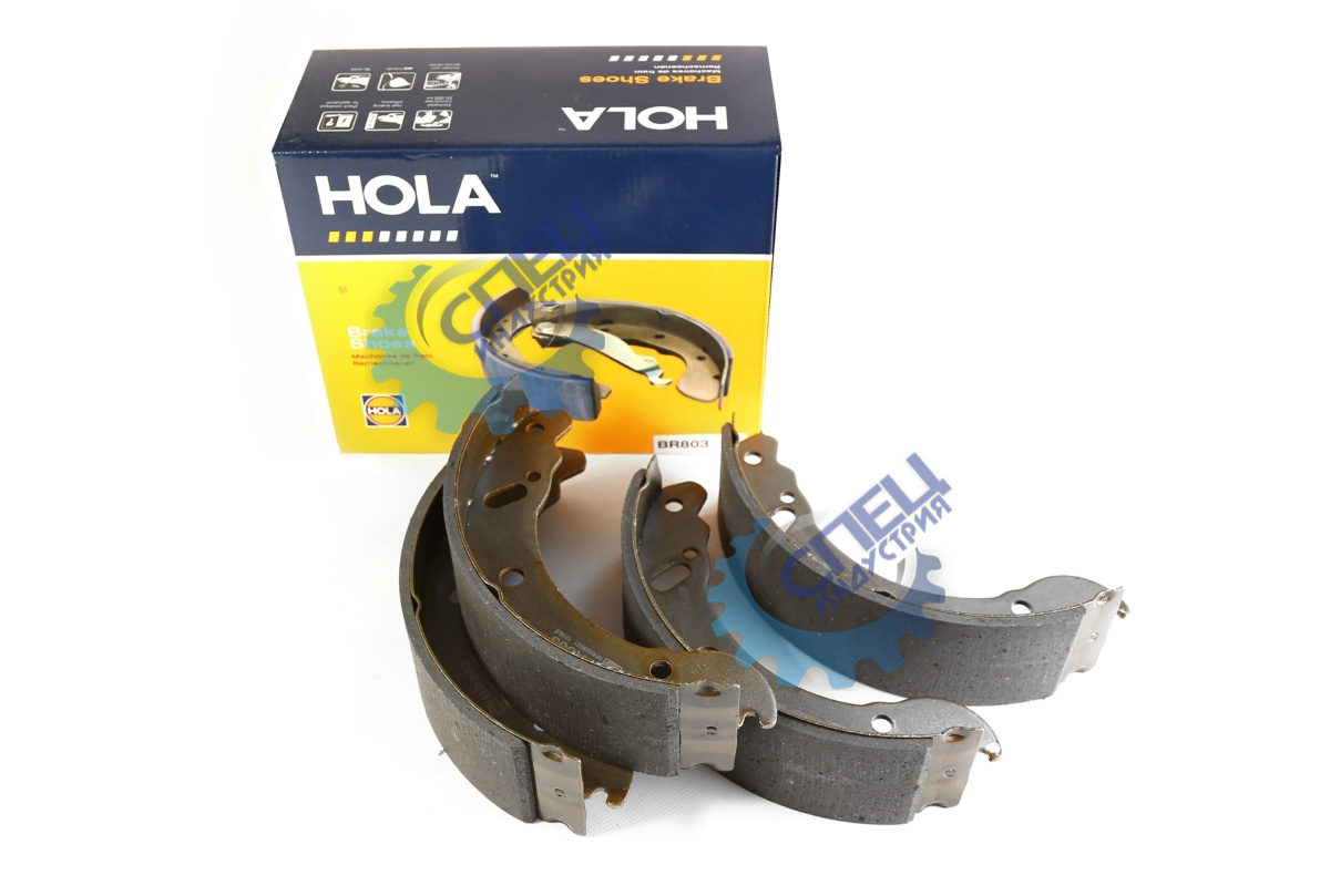 Колодка торм зад ГАЗель (Hola) BR803