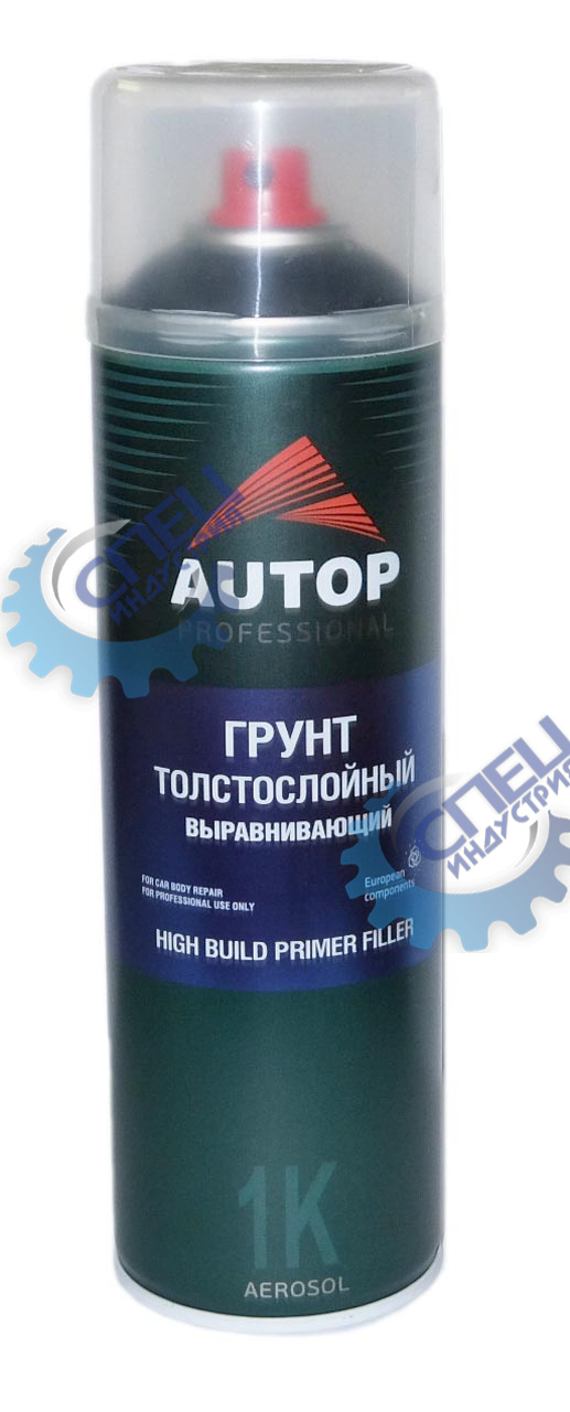 Грунт толстослойный выравнивающий №15 черный аэр 650мл (AUTOP PROFESSIONAL)