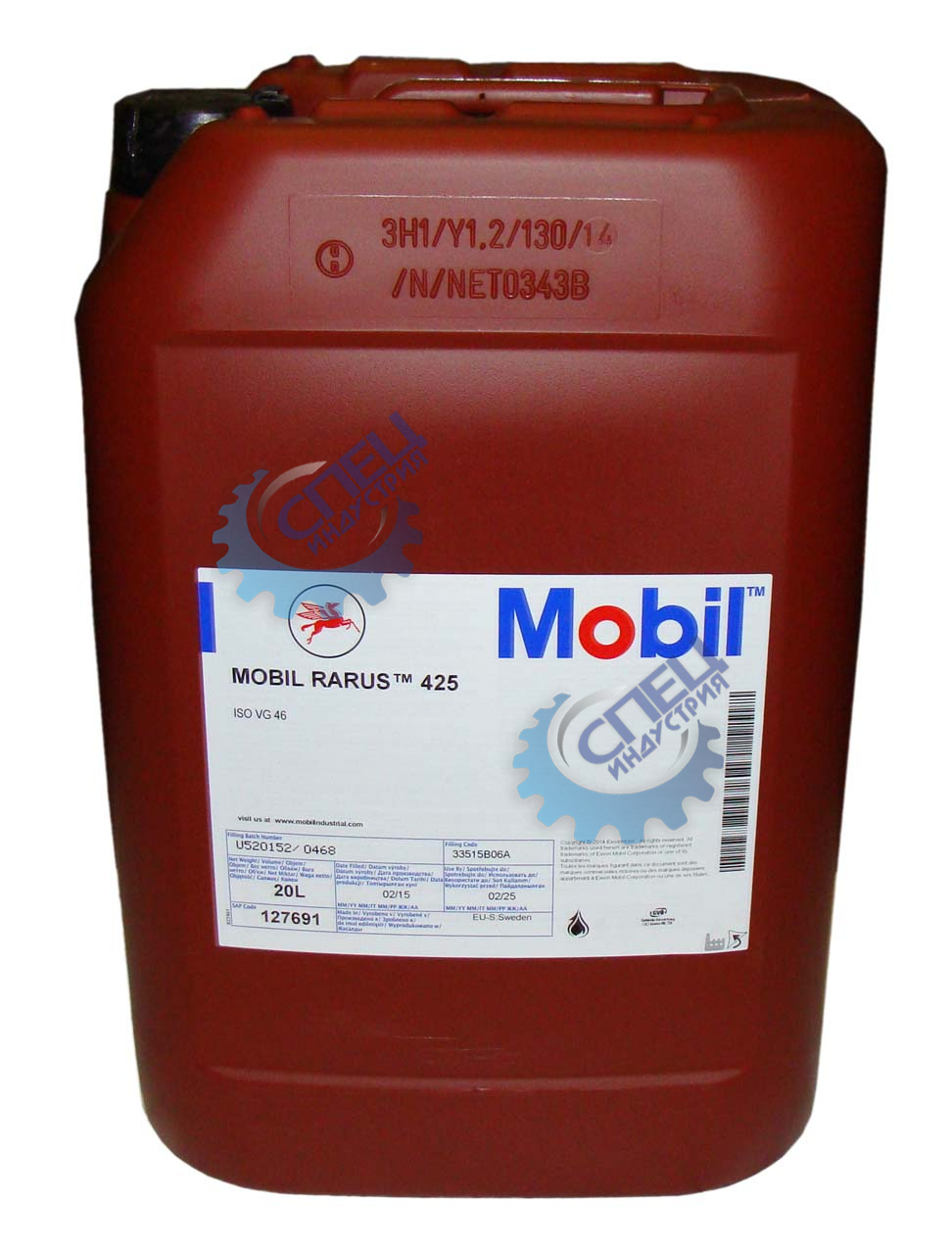 Компрессорное масло Mobil RARUS 425   20 л
