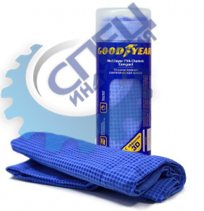 Синтетическая замшевая салфетка в тубе 32*43 (Goodyear) GY000001