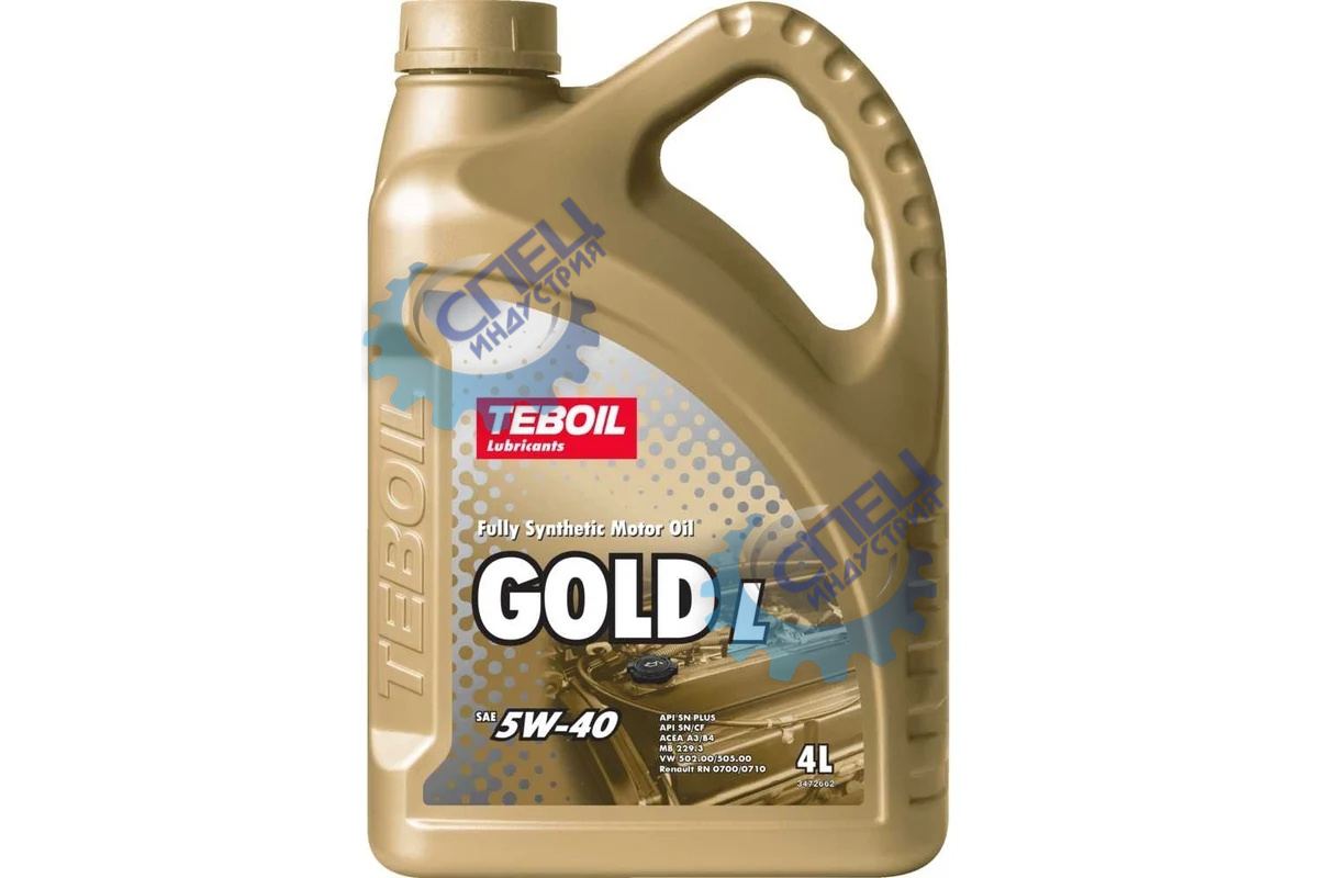 А/масло TEBOIL GOLD L 5W40  4 л