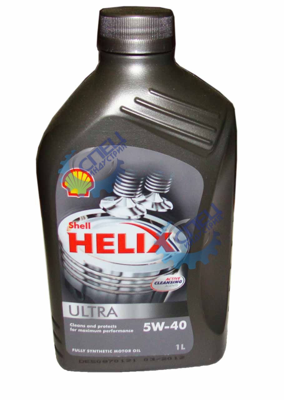 А/масло Shell Helix Ultra 5W40 1 л