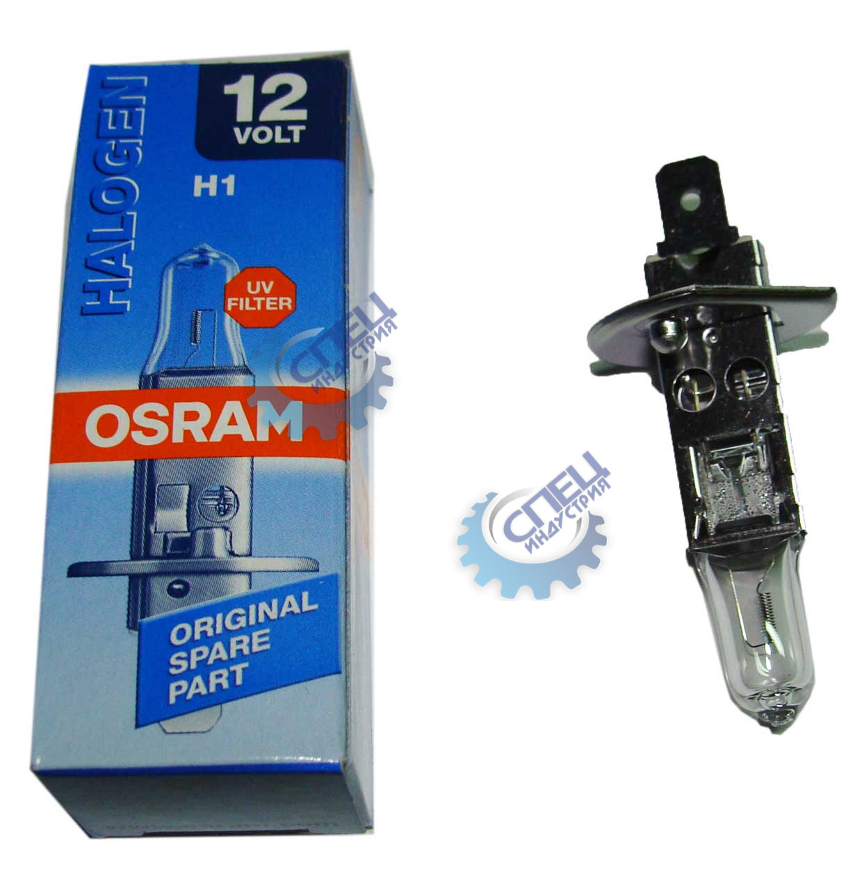 Лампа H1 галог 12V55W (Osram) 64150 P14.5s