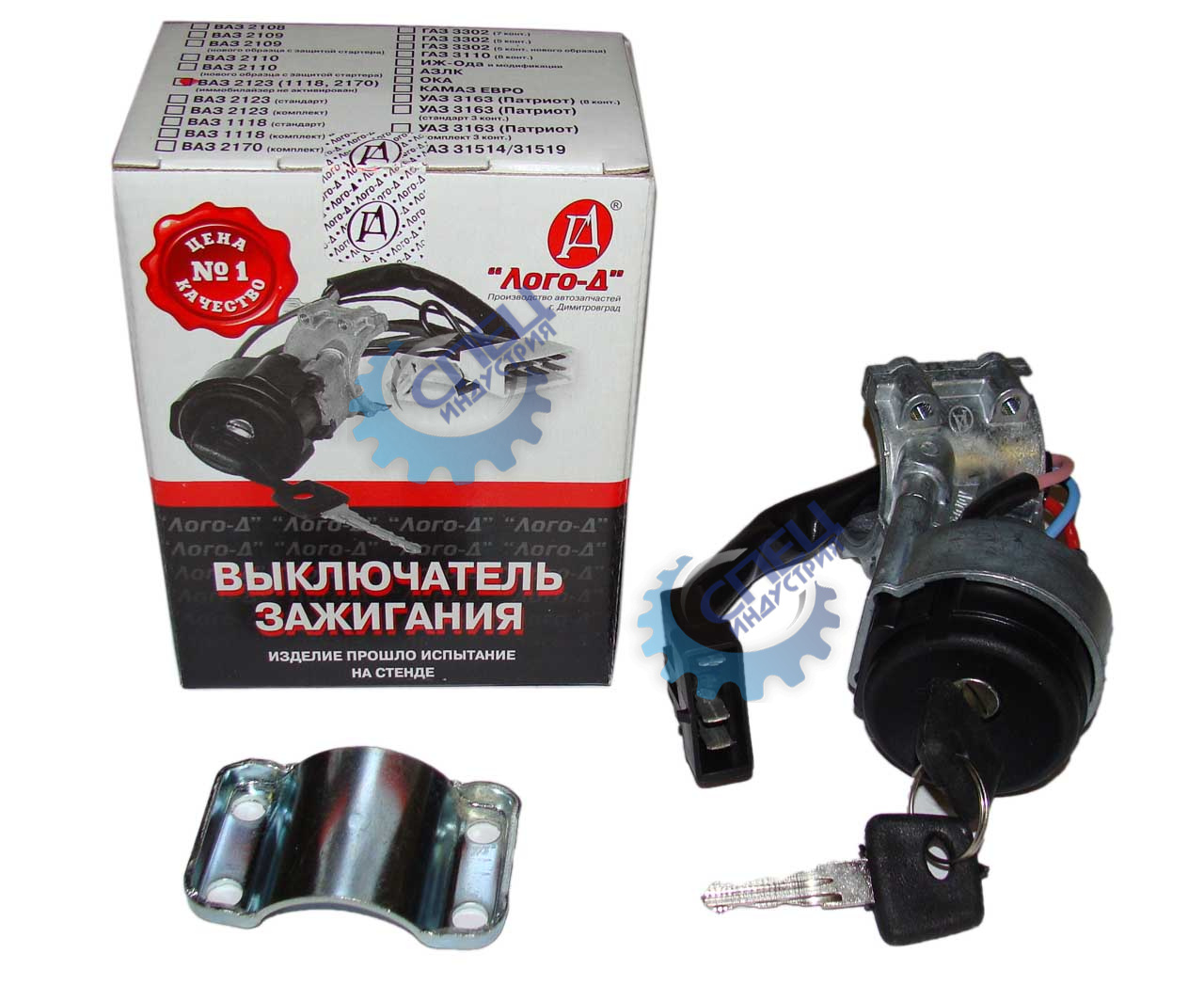 Замок зажигания ВАЗ-2123,1118,2170 (Лого-Д) без иммобилайзера