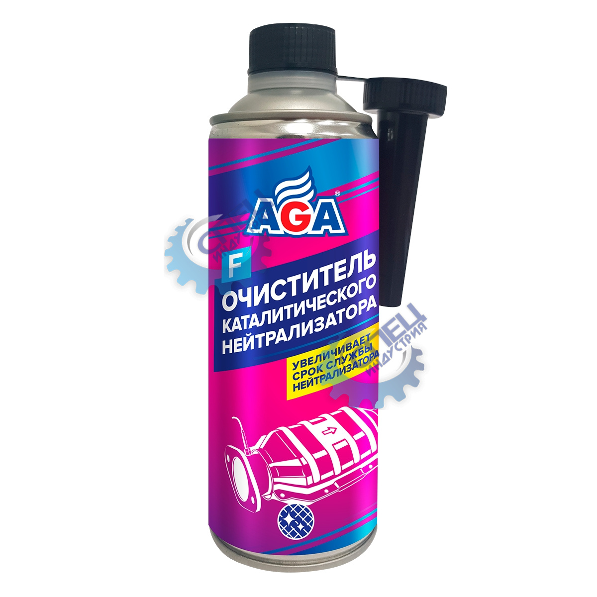 Очиститель системы питания 335 мл (AGA) AGA807F каталитического нейтрализатора