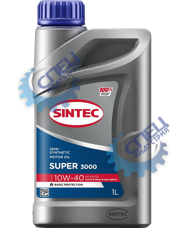 А/масло SINTEC Super 3000 10W40 п/с 1 л