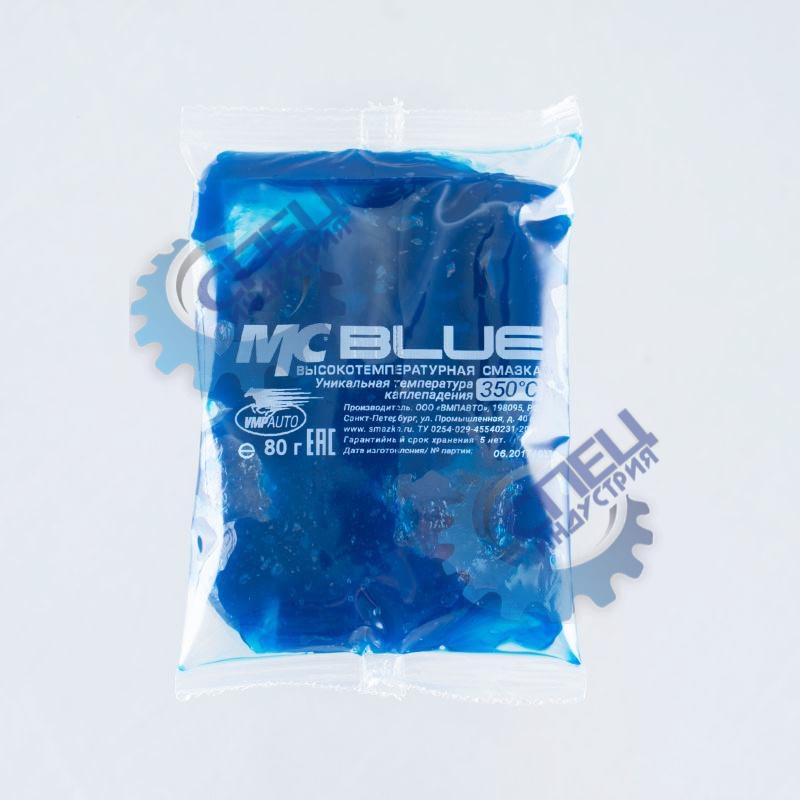Смазка высокотемпературная МС-1510 BLUE  80г (ВМПАвто) стик-пакет 