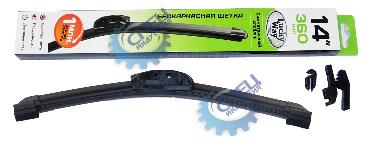 Щетка с/о 360 мм ВАЗ-2101 (Lucky Way) б/к SCHET00154