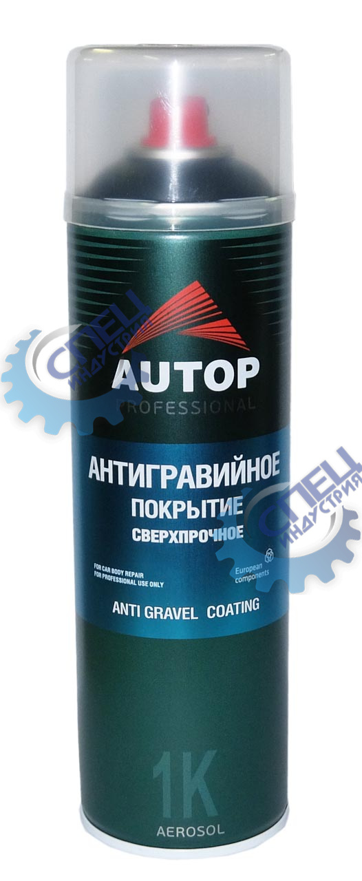 Антигравий черный сверхпрочный №10 аэр 650 мл (AUTOP PROFESSIONAL)