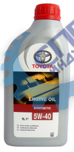 А/масло TOYOTA Motor Oil SL/CF 5W40  1 л  (EU)