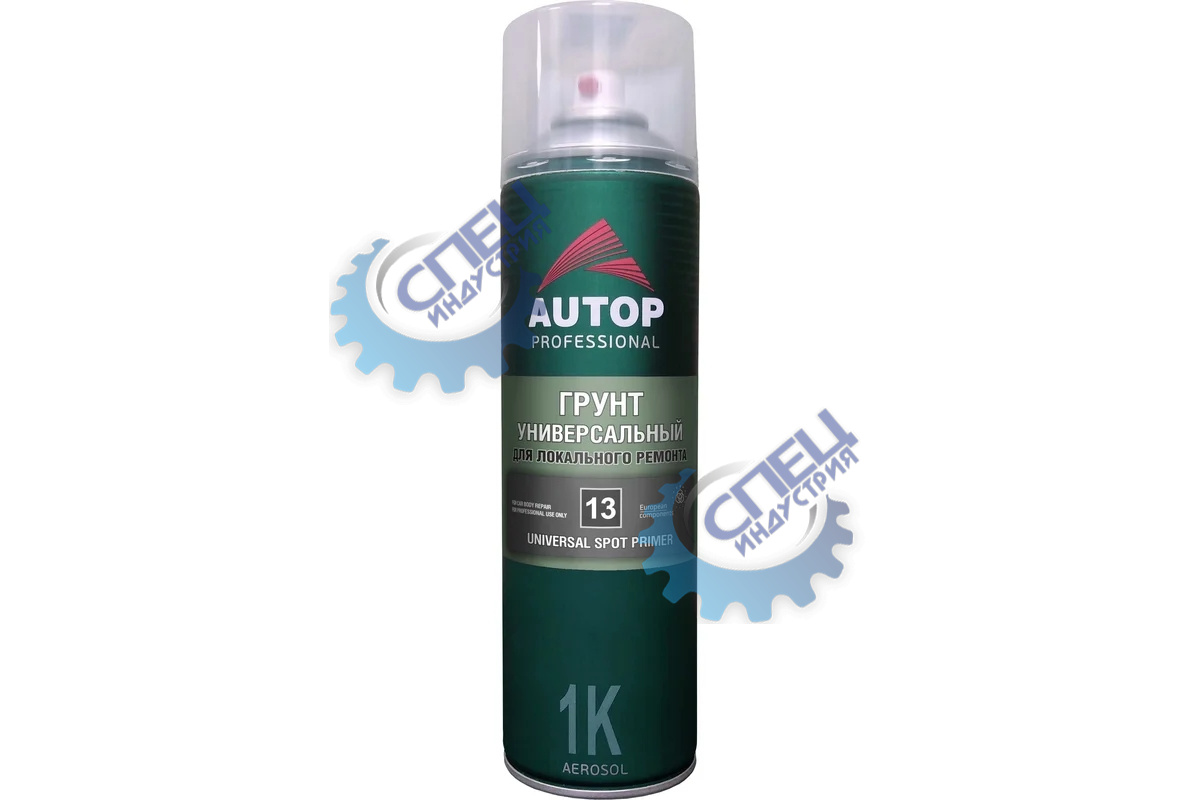 Грунт универсальный белый №13 для локального ремонта аэр 650мл (AUTOP PROFESSIONAL)