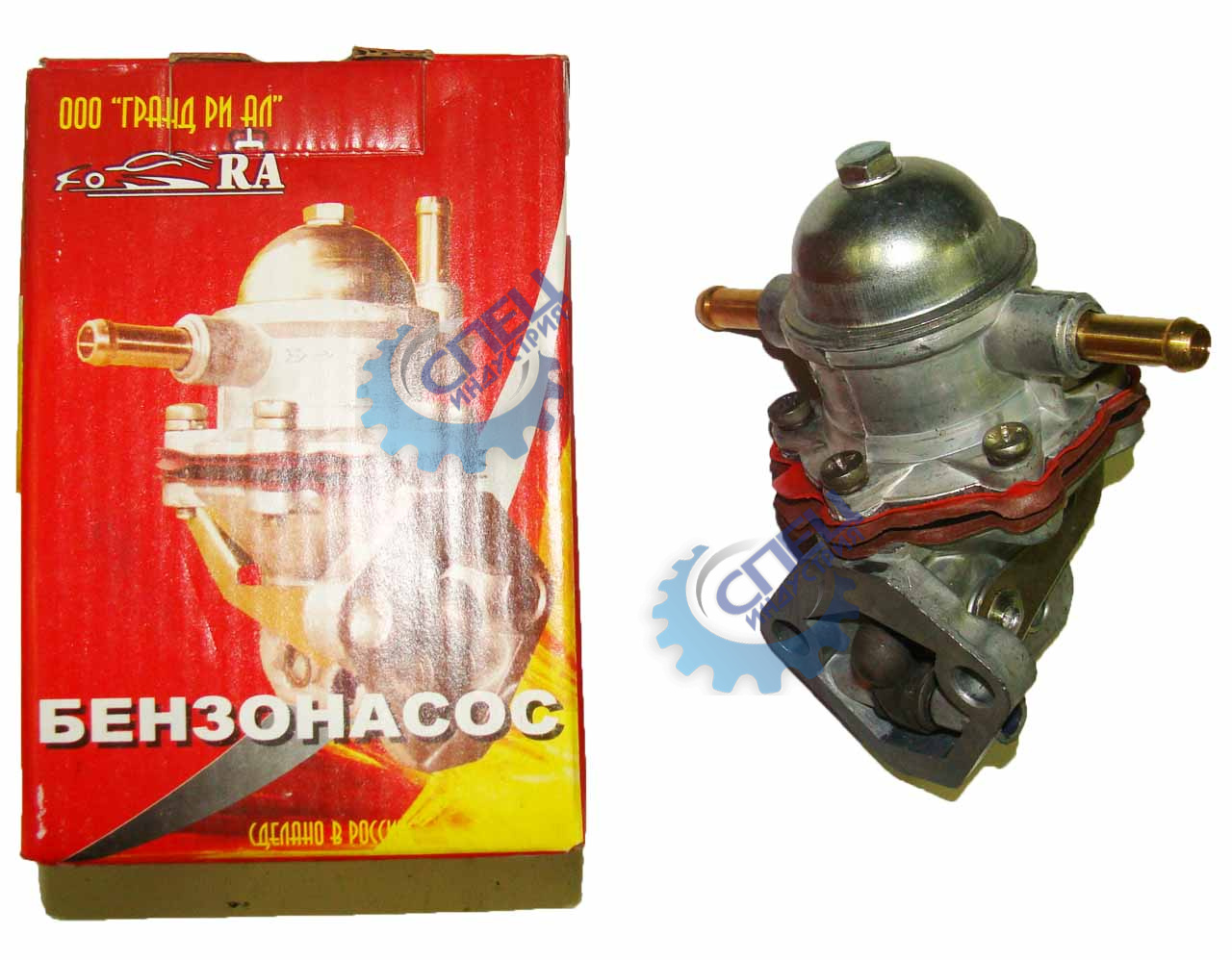 Бензонасос ВАЗ-2108 (Гранд Ри Ал) с красн диафр в кор